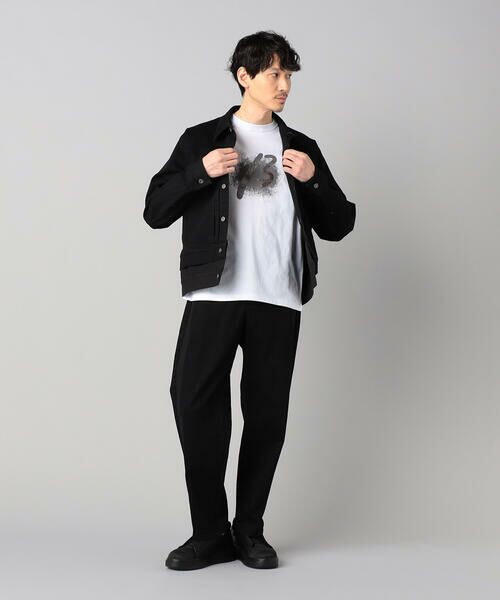 COMME CA MEN / コムサ・メン Tシャツ | βスプレープリント Tシャツ | 詳細1