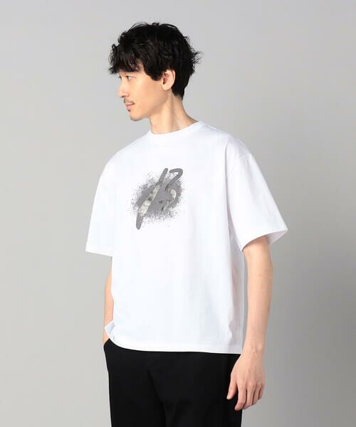 COMME CA MEN / コムサ・メン Tシャツ | βスプレープリント Tシャツ | 詳細4