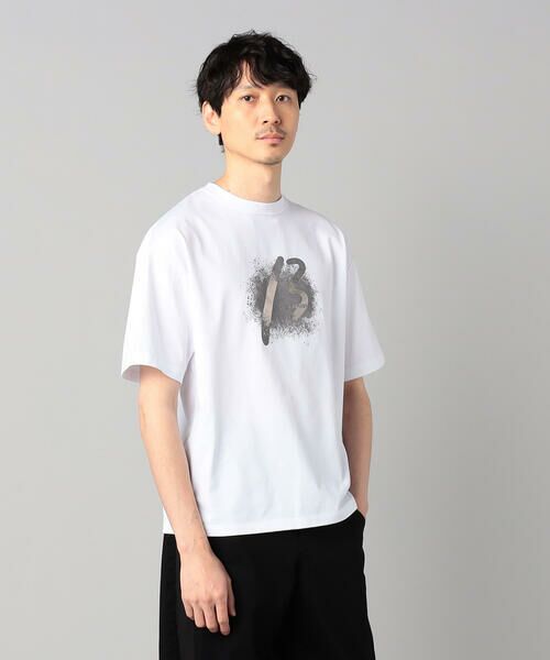 COMME CA MEN / コムサ・メン Tシャツ | βスプレープリント Tシャツ | 詳細5