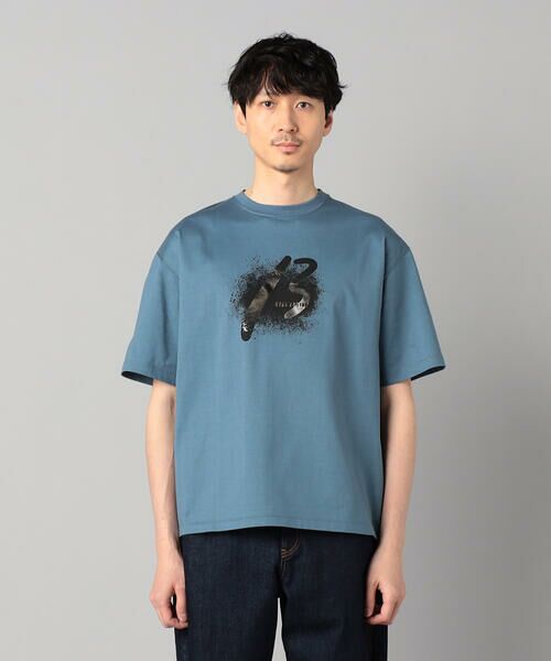 COMME CA MEN / コムサ・メン Tシャツ | βスプレープリント Tシャツ | 詳細11