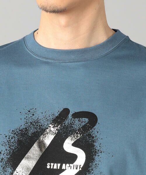 COMME CA MEN / コムサ・メン Tシャツ | βスプレープリント Tシャツ | 詳細14