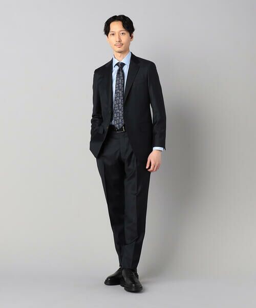 COMME CA MEN/コムサ・メン 〔DORMEUIL〕スーツ ネイビー M COMME CA MEN/コムサ・メン 〔DORMEUIL〕スーツ ネイビー M