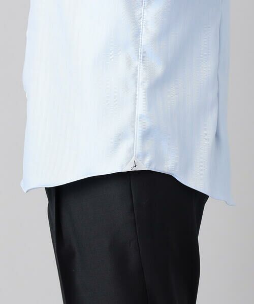 COMME CA MEN / コムサ・メン シャツ・ブラウス | レールヘリンボーン ドレスシャツ | 詳細12