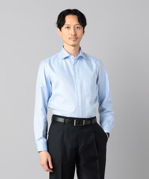 COMME CA MEN / コムサ・メン シャツ・ブラウス | レールヘリンボーン ドレスシャツ | 詳細5