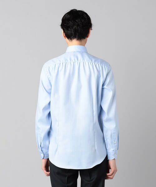 COMME CA MEN / コムサ・メン シャツ・ブラウス | レールヘリンボーン ドレスシャツ | 詳細8