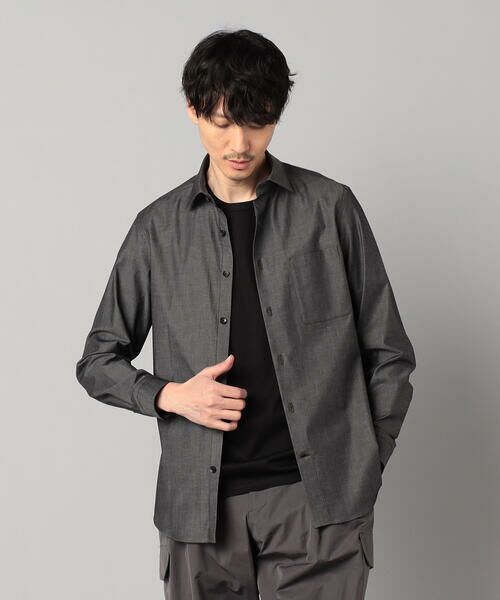 COMME CA MEN / コムサ・メン シャツ・ブラウス | 〔CARLO BASSETTI 〕 ダンガリーシャツ | 詳細3