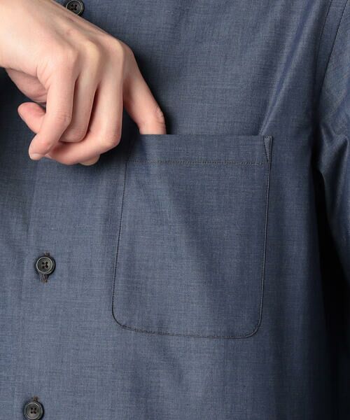 COMME CA MEN / コムサ・メン シャツ・ブラウス | 〔CARLO BASSETTI 〕 ダンガリーシャツ | 詳細12