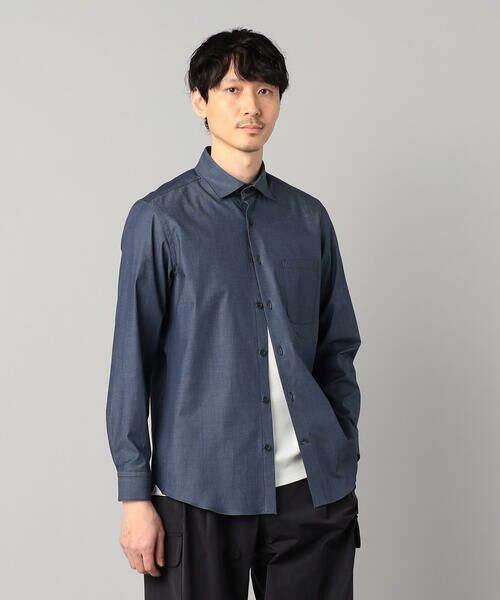 COMME CA MEN / コムサ・メン シャツ・ブラウス | 〔CARLO BASSETTI 〕 ダンガリーシャツ | 詳細7