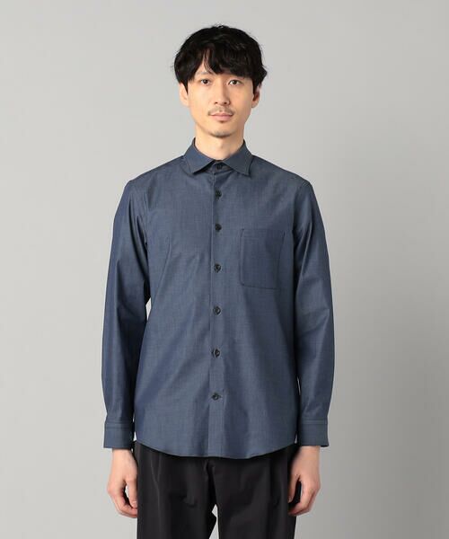 COMME CA MEN / コムサ・メン シャツ・ブラウス | 〔CARLO BASSETTI 〕 ダンガリーシャツ | 詳細8