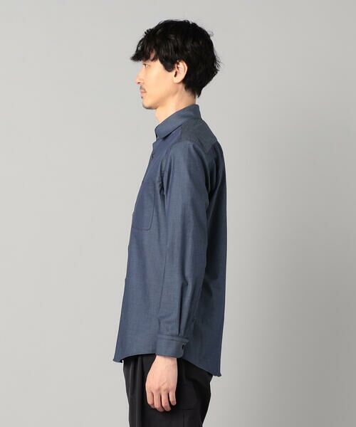 COMME CA MEN / コムサ・メン シャツ・ブラウス | 〔CARLO BASSETTI 〕 ダンガリーシャツ | 詳細9