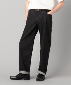 COMME CA MEN / コムサ・メン デニムパンツ | ミドルデニム  5ポケット バギーパンツ