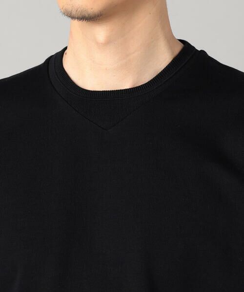 COMME CA MEN / コムサ・メン Tシャツ | スビンリサイクルコットン  オーバー ガゼットTシャツ | 詳細11