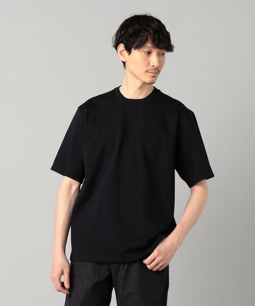 COMME CA MEN / コムサ・メン Tシャツ | スビンリサイクルコットン  オーバー ガゼットTシャツ | 詳細7