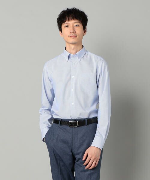 COMME CA MEN / コムサ・メン シャツ・ブラウス | COOL MAX ストライプ レギュラーカラーシャツ | 詳細14