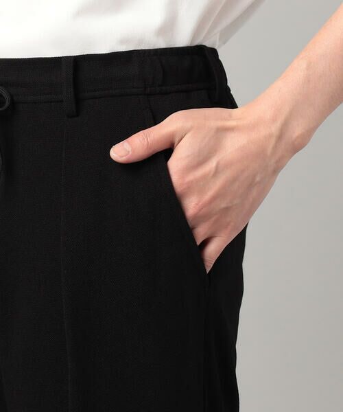 COMME CA MEN / コムサ・メン スラックス・ドレスパンツ | 【セットアップ対応】泉州編み和紙カノコ インタックパンツ | 詳細10
