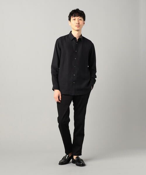 COMME CA MEN / コムサ・メン シャツ・ブラウス | 〔LIBECO社〕ベルギーリネンブロード レギュラーカラーシャツ | 詳細8