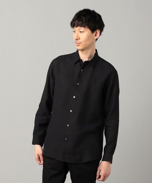 COMME CA MEN / コムサ・メン シャツ・ブラウス | 〔LIBECO社〕ベルギーリネンブロード レギュラーカラーシャツ | 詳細10