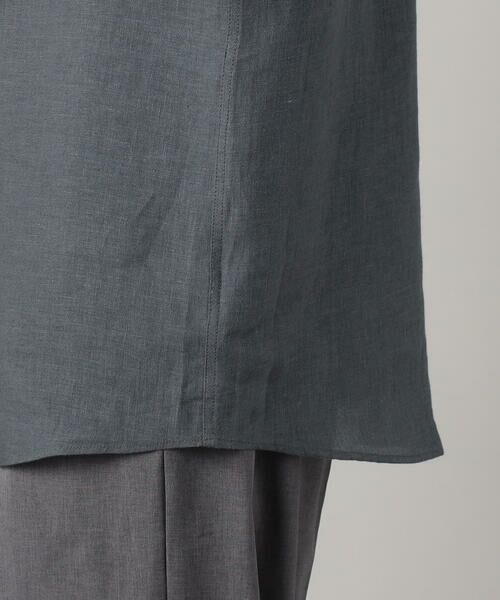 COMME CA MEN / コムサ・メン シャツ・ブラウス | 〔LIBECO社〕ベルギーリネンブロード レギュラーカラーシャツ | 詳細23