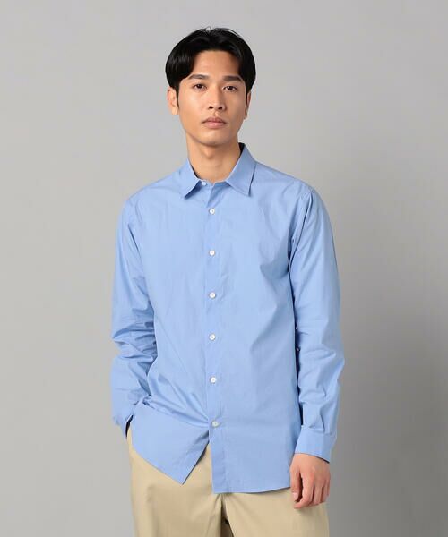 COMME CA MEN / コムサ・メン シャツ・ブラウス | オーガニックコットン ワッシャー加工 レギュラーカラーシャツ | 詳細2