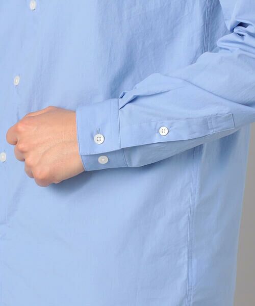 COMME CA MEN / コムサ・メン シャツ・ブラウス | オーガニックコットン ワッシャー加工 レギュラーカラーシャツ | 詳細8