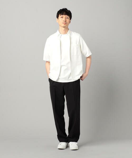 COMME CA MEN / コムサ・メン シャツ・ブラウス | 和歌山編み IL PRINCIPEジャージー ボタンダウンカラーシャツ | 詳細1