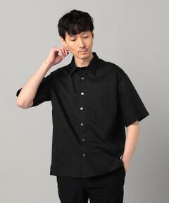 COMME CA MEN / コムサ・メン シャツ・ブラウス | 浜松織りコットンウェーブ レギュラーカラーシャツ
