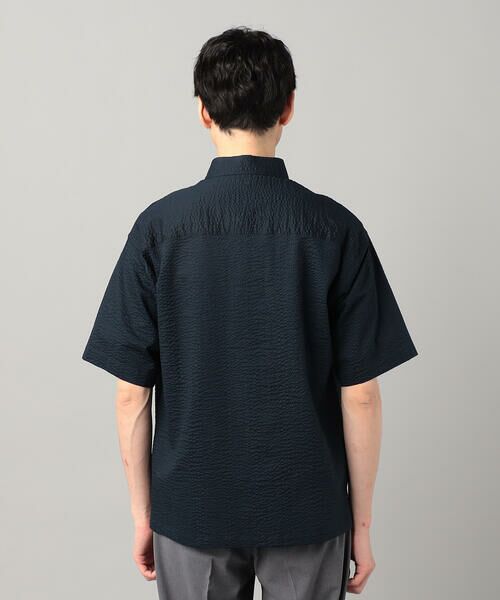 COMME CA MEN / コムサ・メン シャツ・ブラウス | 浜松織りコットンウェーブ レギュラーカラーシャツ | 詳細20