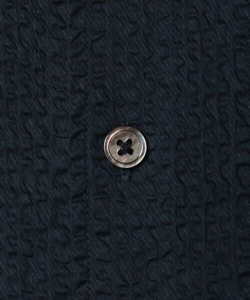 COMME CA MEN / コムサ・メン シャツ・ブラウス | 浜松織りコットンウェーブ レギュラーカラーシャツ | 詳細24