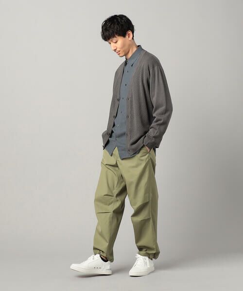 COMME CA MEN / コムサ・メン カーディガン・ボレロ | ペーパーヤーン透かし編み カーディガン | 詳細20