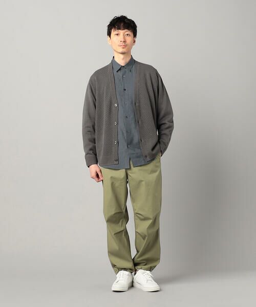 COMME CA MEN / コムサ・メン カーディガン・ボレロ | ペーパーヤーン透かし編み カーディガン | 詳細19