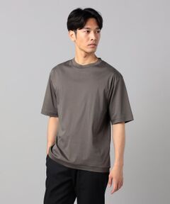 COMME CA MEN / コムサ・メン Tシャツ | 和歌山編み コットンスムース クルーTシャツ