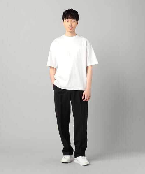 COMME CA MEN / コムサ・メン Tシャツ | 和歌山編み コットンスムース クルーTシャツ | 詳細3