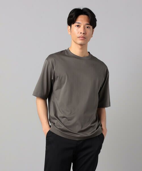 COMME CA MEN / コムサ・メン Tシャツ | 和歌山編み コットンスムース クルーTシャツ | 詳細23