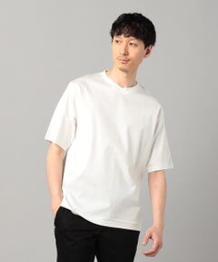 COMME CA MEN / コムサ・メン Tシャツ | 和歌山編み コットンスムースVネックTシャツ