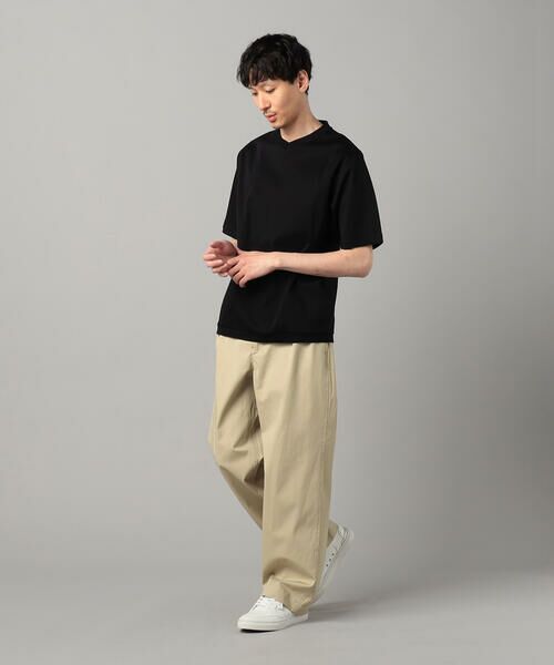 COMME CA MEN / コムサ・メン Tシャツ | 和歌山編み コットンスムースVネックTシャツ | 詳細7