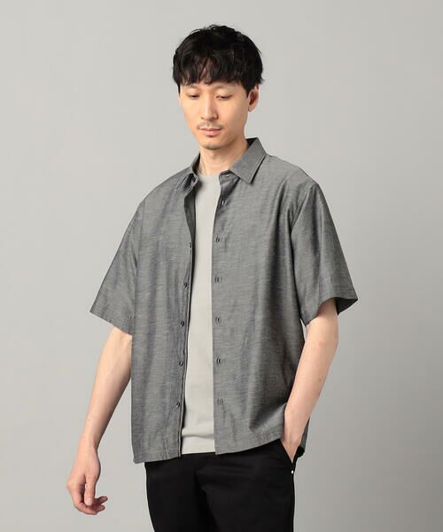 〔 TALLサイズ 〕 ソフトダンガリー シャツ ソフトダンガリー レギュラーカラーシャツ （シャツ・ブラウス