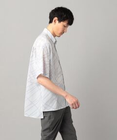 COMME CA MEN / コムサ・メン シャツ・ブラウス | マーブルパターン プリントシャツ