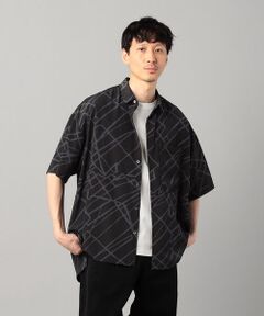 COMME CA MEN / コムサ・メン シャツ・ブラウス | マーブルパターン プリントシャツ