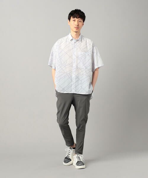 COMME CA MEN / コムサ・メン シャツ・ブラウス | マーブルパターン プリントシャツ | 詳細1