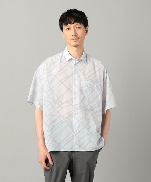 COMME CA MEN / コムサ・メン シャツ・ブラウス | マーブルパターン プリントシャツ | 詳細5