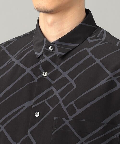 COMME CA MEN / コムサ・メン シャツ・ブラウス | マーブルパターン プリントシャツ | 詳細14