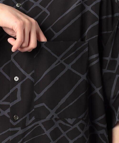 COMME CA MEN / コムサ・メン シャツ・ブラウス | マーブルパターン プリントシャツ | 詳細15