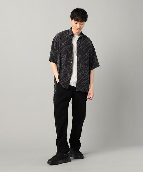 COMME CA MEN / コムサ・メン シャツ・ブラウス | マーブルパターン プリントシャツ | 詳細8