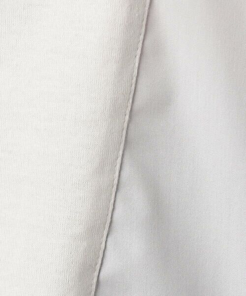 COMME CA MEN / コムサ・メン Tシャツ | アシンメトリー切替 Tシャツ | 詳細9