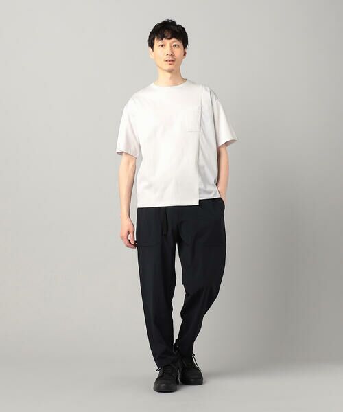 COMME CA MEN / コムサ・メン Tシャツ | アシンメトリー切替 Tシャツ | 詳細7
