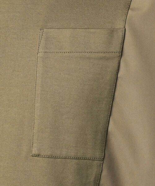 COMME CA MEN / コムサ・メン Tシャツ | アシンメトリー切替 Tシャツ | 詳細16