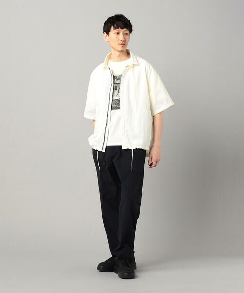 COMME CA MEN / コムサ・メン Tシャツ | 窓柄プリント Tシャツ | 詳細1