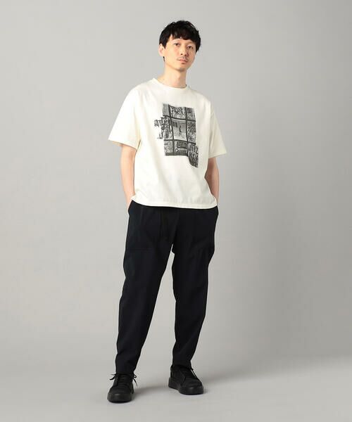 COMME CA MEN / コムサ・メン Tシャツ | 窓柄プリント Tシャツ | 詳細2