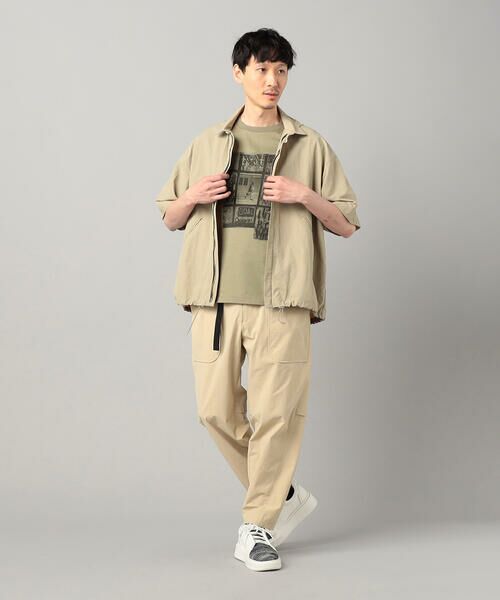 COMME CA MEN / コムサ・メン Tシャツ | 窓柄プリント Tシャツ | 詳細7