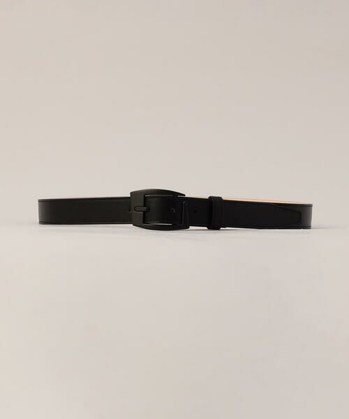 COMME CA MEN / コムサ・メン ベルト・サスペンダー | BABY　Gバックル  ベルト（ブラック）